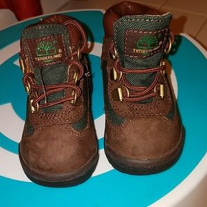 Worn 5C toddler Timberland boots